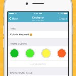 Kiwi personalizzare la tastiera dell'iPhone con foto, immagini e colori