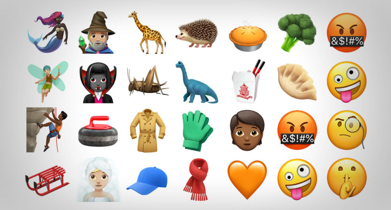 Nuove emoji per iPhone e iPad con OS 11.1 - I love you e molte altre!